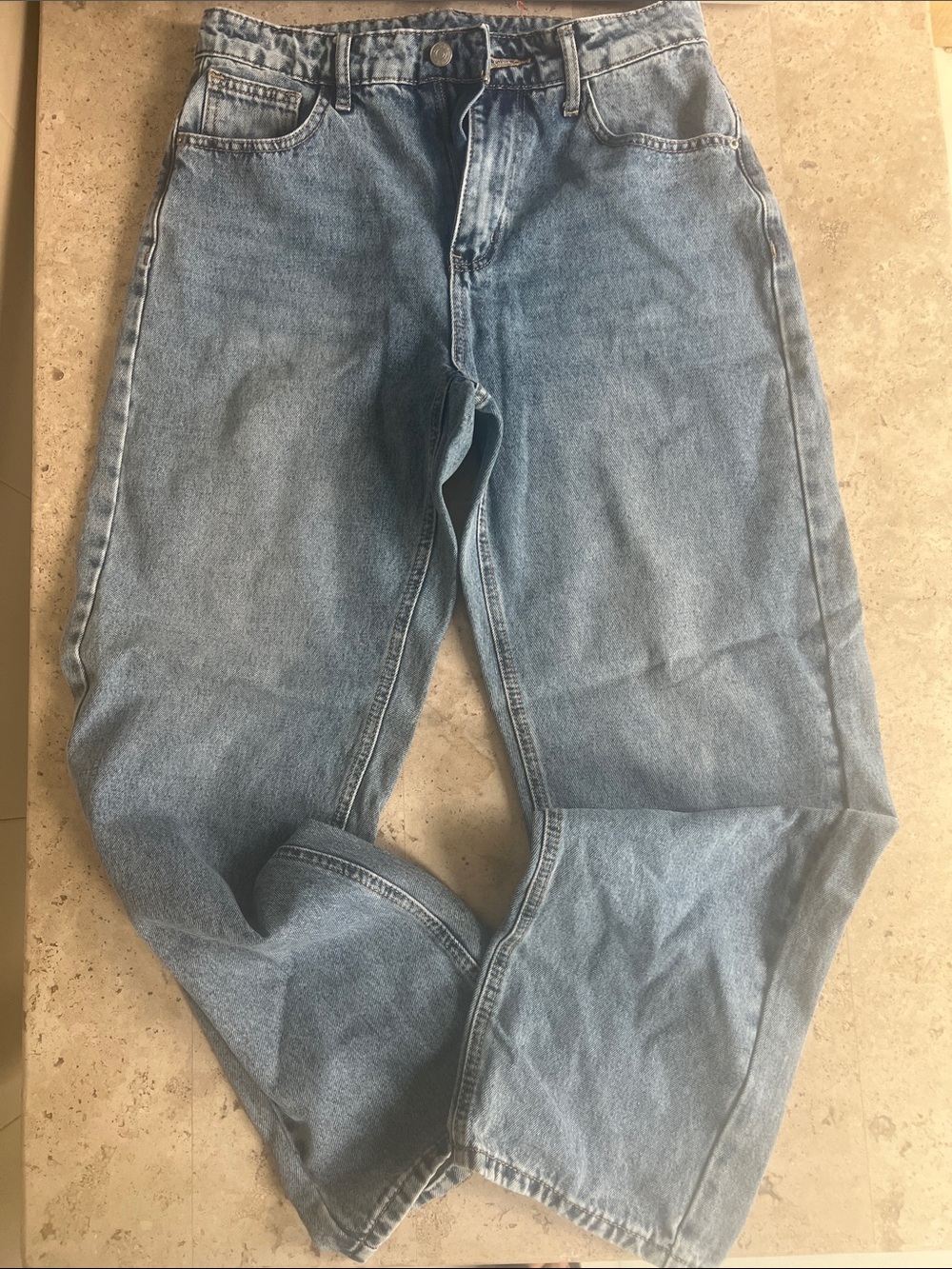 SHEIN Light Wash Relaxed Women's Jeans